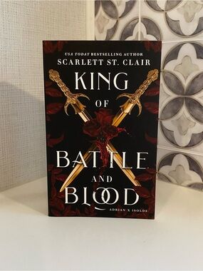 King of Battle and Blood by Scarlett St. Clair Paperback